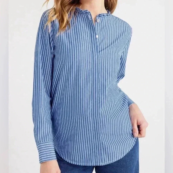 Free Assembly Button Front Shirt NWT - Picture 1 of 7